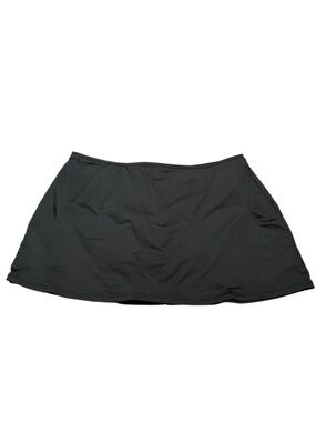 24th & Ocean Black Swim Skirt, Size M, NWOT